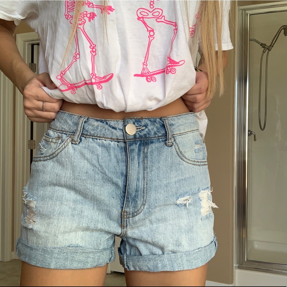 RSQ jeans mom short